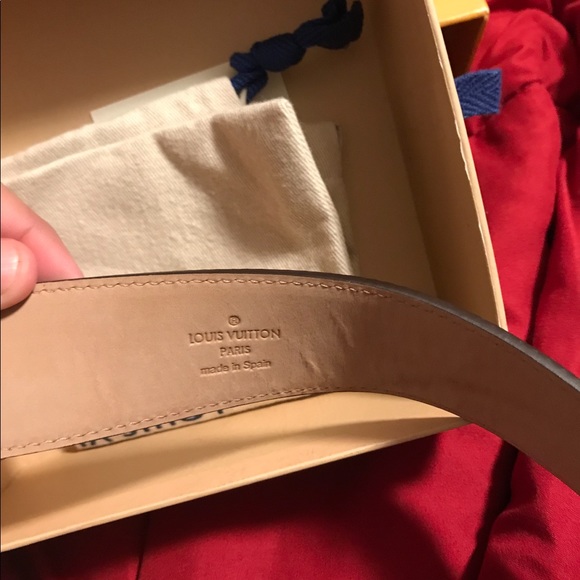 Louis Vuitton belt size 45 - Picture 3 of 5